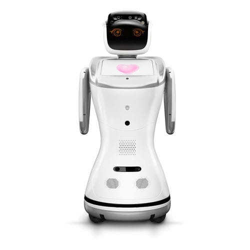 Robot de telepresencia para centro sanitario - Sanbot Elf  - Sanbot Innovation Technology - humanoide