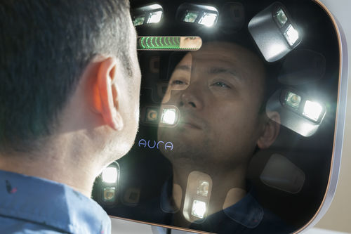 Analizador de imágenes de piel facial en 3D - 3D  - Aura