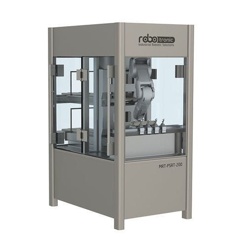 Sistema de embalaje para la industria farmacéutica - MRT-PSRT-200 - Robotronic AG - automatizado / robotizado / de pie