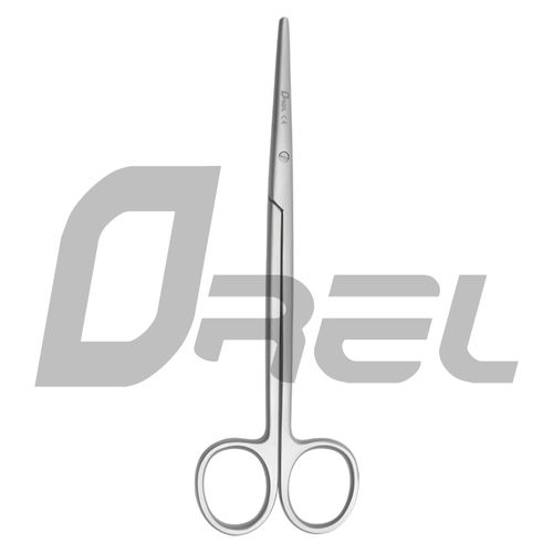 Tijera ortodóntica - OBI 00775 - Orel Brands Industries - de Metzenbaum / para humanos / recta