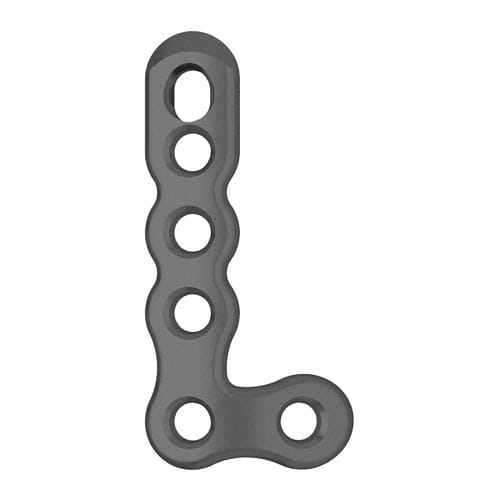 Placa de compresión para tobillo - 301072 series - Boneunion Medical - bloqueada / de titanio
