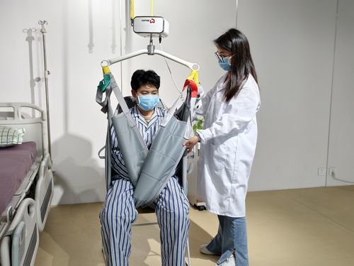 Elevador de pacientes manual - MD-T-200 - Shanghai Meddo Medical Devices Co., Ltd. - eléctrico / con batería / de techo