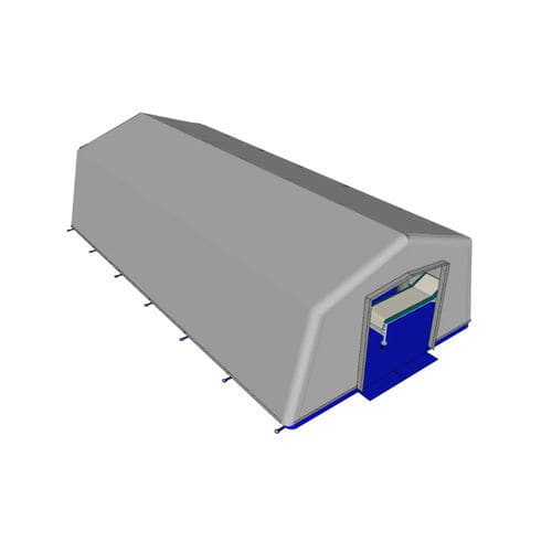 Tienda para emergencia médica - ICU AUTOMOTIVE IMPORT EXPORT AND CONSULTING. - para riesgos infecciosos / hinchable / gran capacidad