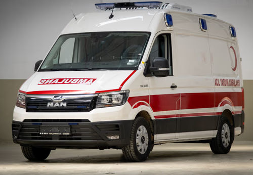 Ambulancia para cuidados intensivos - MAN  - ICU AUTOMOTIVE IMPORT EXPORT AND CONSULTING. - furgoneta / tipo B / tipo C