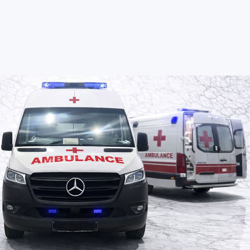 Ambulancia para cuidados intensivos - Mercedes Sprinter - ICU AUTOMOTIVE IMPORT EXPORT AND CONSULTING. - para riesgos infecciosos / furgoneta / tipo A