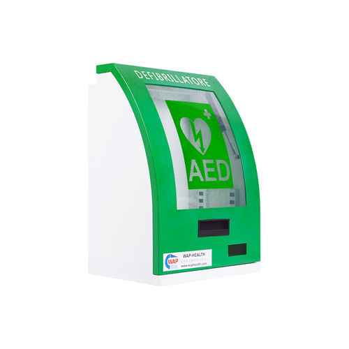 Armario de seguridad - M8 - Shenzhen WAP-health Technology - para desfibrilador / de emergencia / con puerta