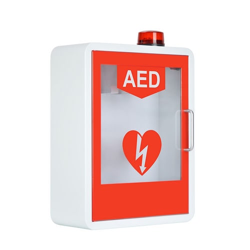 Armario de seguridad - M9P - Shenzhen WAP-health Technology - para desfibrilador / de emergencia / de hospital