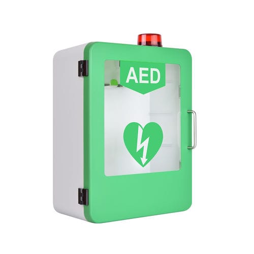 Armario de seguridad - P10 - Shenzhen WAP-health Technology - para desfibrilador / de emergencia / de hospital