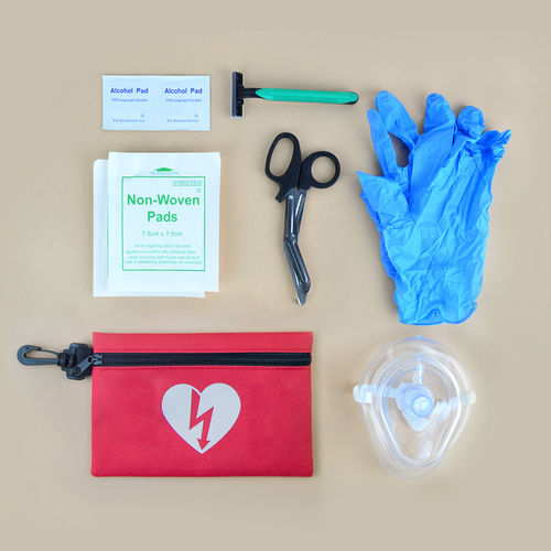 Kit médico de reanimación - 3034 - Shenzhen WAP-health Technology - de primeros auxilios / para RCP / con guantes
