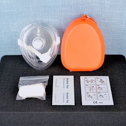 Máscara de reanimación para RCP - 3033 - Shenzhen WAP-health Technology - sin látex / de PVC / transparente