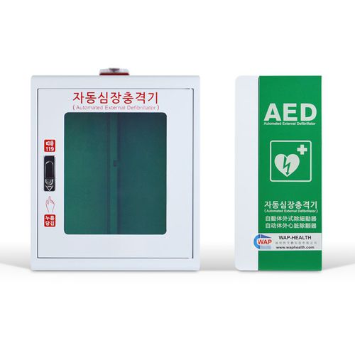 Armario de seguridad - M2K - Shenzhen WAP-health Technology - para desfibrilador / de emergencia / de hospital