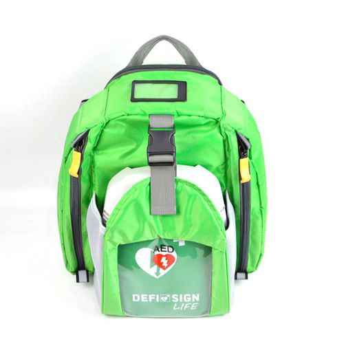 Mochila de emergencia - B3 - Shenzhen WAP-health Technology - para desfibrilador / con asa / de poliéster