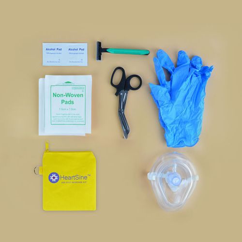 Kit médico de reanimación - 3034Y - Shenzhen WAP-health Technology - de primeros auxilios / para RCP / con guantes