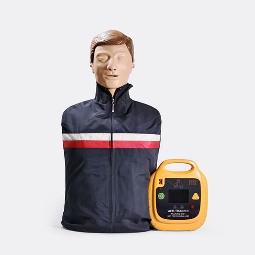 Maniquí de prácticas para cuidados de urgencias - CM100 - Shenzhen WAP-health Technology - para RCP / de parte superior del cuerpo / de plástico