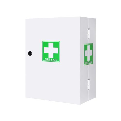 Armario de primeros auxilios - FM02 - Shenzhen WAP-health Technology - con estante / con puerta / de pared