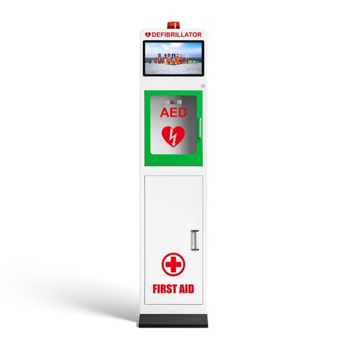 Armario de seguridad - M5V - Shenzhen WAP-health Technology - de emergencia / para desfibrilador / de hospital