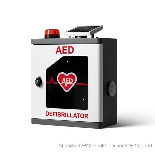 Armario de seguridad - WAP-A01 - Shenzhen WAP-health Technology - de llave / para desfibrilador / de primeros auxilios