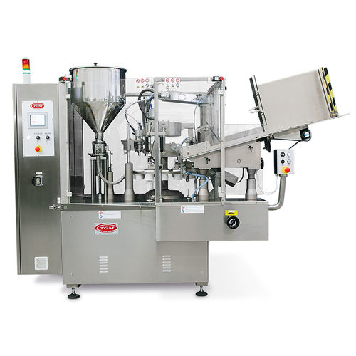 Máquina de llenado automática - S420 - TGM - TECNOMACHINES srl - de pie / para tuberías / para tubos