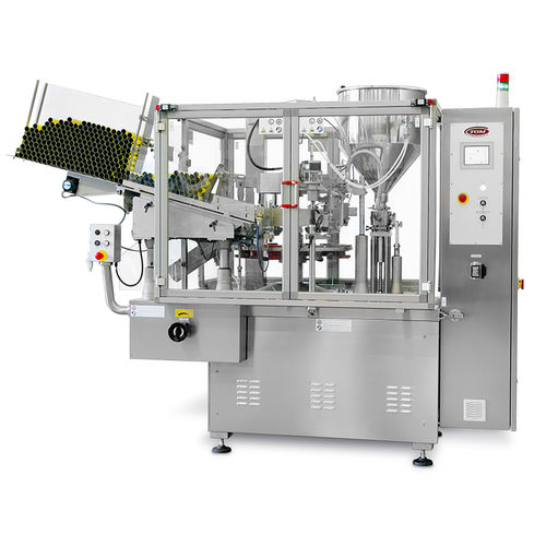 Máquina de llenado automática - B600 - TGM - TECNOMACHINES srl - volumétrica / de pie / para tuberías