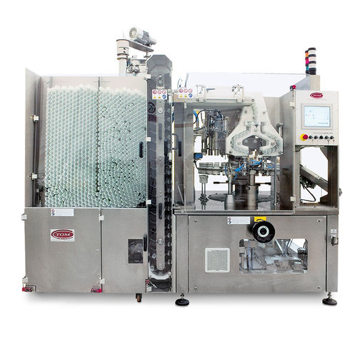 Máquina de llenado automática - T230 - TGM - TECNOMACHINES srl - compacta / para tuberías / para tubos