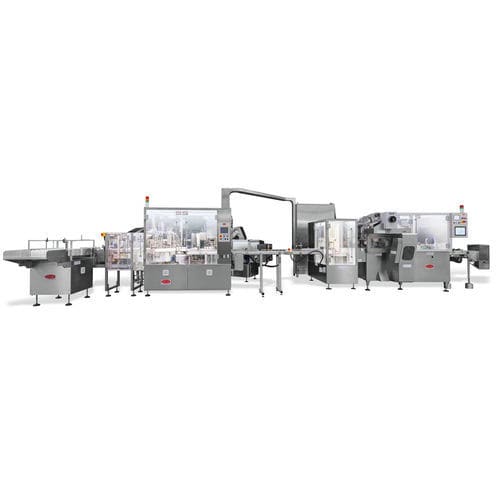 Máquina de llenado de líquidos - M100-2 - TGM - TECNOMACHINES srl - de botellas / de tapón / para la industria farmacéutica