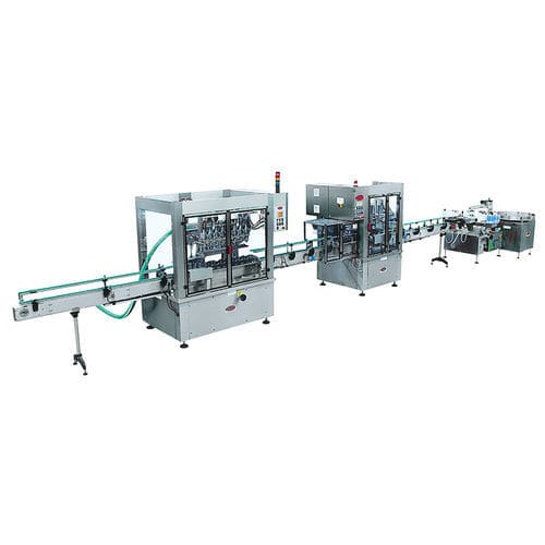 Máquina de llenado de botellas - M100L - TGM - TECNOMACHINES srl - para la industria farmacéutica / con sistema de encapsulado