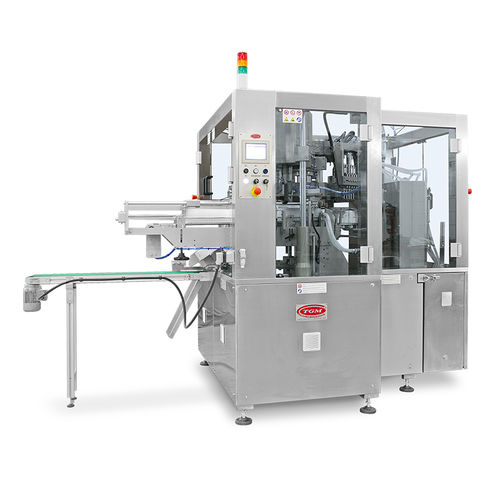 Máquina de llenado automática - N500 - TGM - TECNOMACHINES srl - de pie / de cartuchos / para la industria farmacéutica