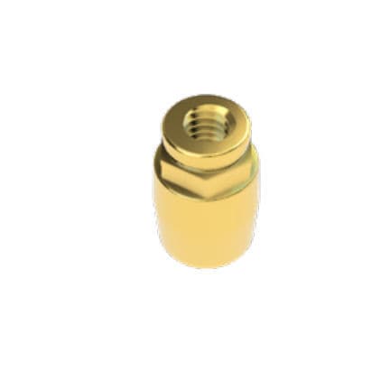 Tornillo para implante dental de titanio - BIONICA - recto