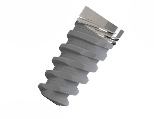 Implante dental cilíndrico - BIOFIX - BIONICA - de titanio / hexágono interno / recto