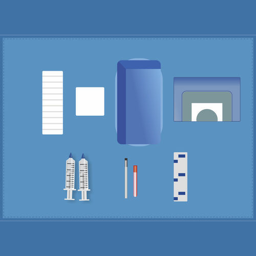 Kit médico de biopsia - XSSENTIAL BASIC - SYNDEO Medical - de centesis / estéril