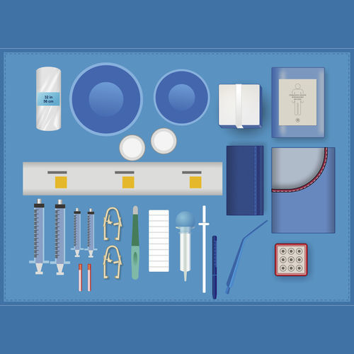 Kit médico de electrofisiología - XSSENTIAL  - SYNDEO Medical - estéril