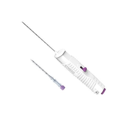 Aguja de biopsia - Xssential  - SYNDEO Medical - de seguridad / automática / 20 G
