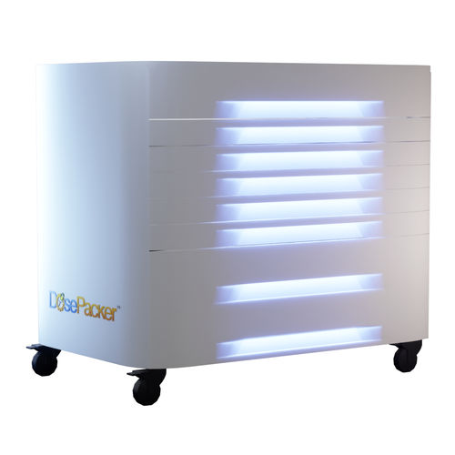 Carro médico - DoseKart - Dosepack India LLP - para medicamentos / de almacenamiento / móvil