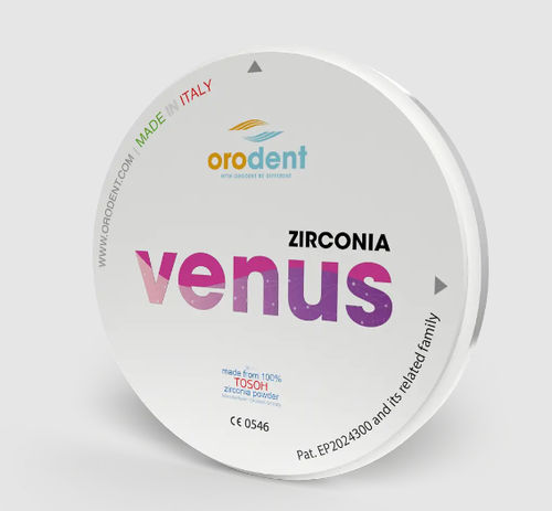 Material dental de circona - Venus  - Orodent srl - para puente dental / para corona / para inlays dentales