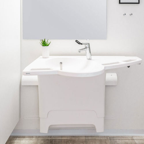 Fregadero para área de higiene - 40-44005 - ROPOX - 1 estación / de pared