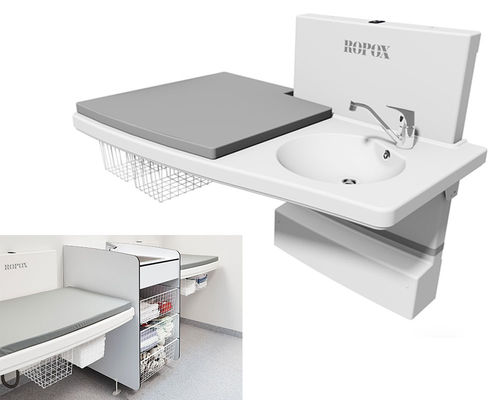 Mesa para cambiar pañales - 50-50672 - ROPOX - rectangular / pediátrica