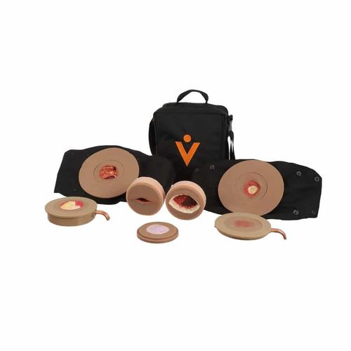 Simulador de gestión de heridas - Avwound - AVKIN - para atención general / quirúrgico / ponible