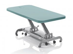 Mesa Bobath hidráulica - Novak S - SOLENI Beauty - con ruedas / con altura regulable / de 1 sección