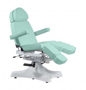 Sillón de reconocimiento podológico - Princess II-1 Basic - SOLENI Beauty - eléctrico / de altura variable / con reposapiernas