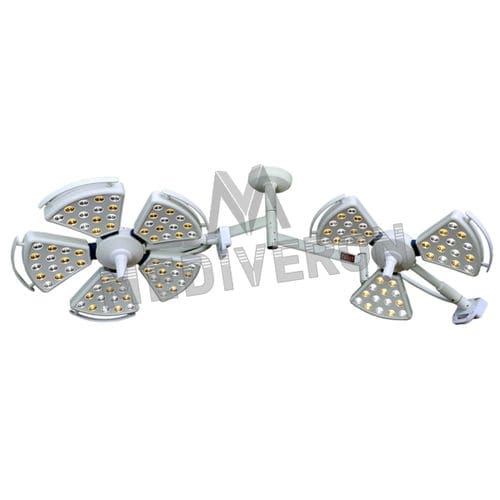 Lámpara cialítica de techo - MVL-5HC+3HC - Mediveron - LED / 2 brazos / 220V / 50Hz