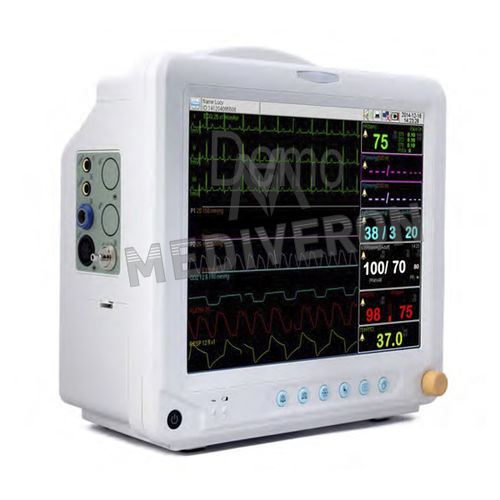 Monitor de paciente portátil - MVPMF512 - Mediveron - ECG / TEMP / de frecuencia cardíaca