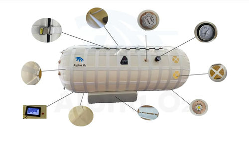 Cabina hiperbárica oxigenoterapia - KN02 - Nanjing Kingshare Biotechnology Co. - hinchable / monoplaza
