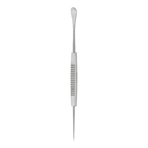 Espátula de laboratorio - 10090-13 - Fine Science Tools - doble / apta para autoclave / de acero inoxidable