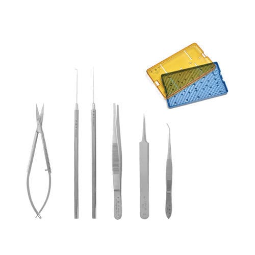 Kit de instrumentos para cirugía general - Zebra Fish - Fine Science Tools