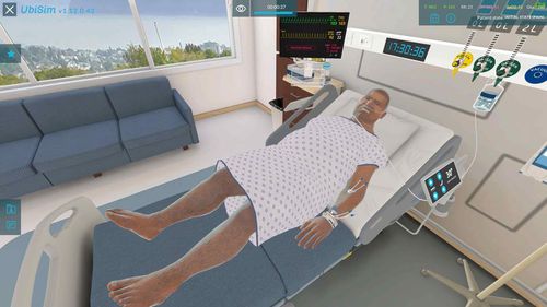 Software para EEG - UbiSim - de emergencia / cardiovascular / de formación