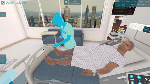 Software de gastroenterología - UbiSim - para cuidados de enfermería / para hematología / de formación