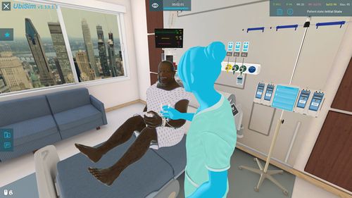 Software médico - UbiSim - neurológico / de gestión de la medicación / para administración de medicamentos