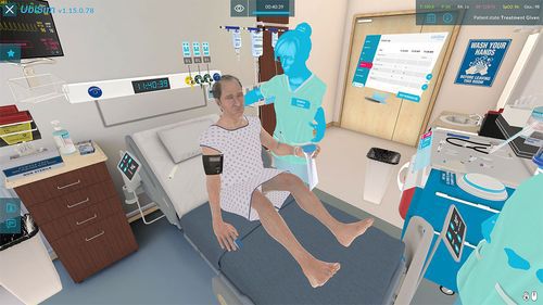 Software de gastroenterología - Crohn's Disease: Fluid & Electrolyte Imbalance - UbiSim - para cuidados de enfermería / de formación / de simulación