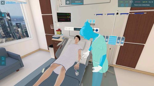 Software médico - Hyperemesis Gravidarum - UbiSim - para exploraciones obstétricas / de formación / de simulación