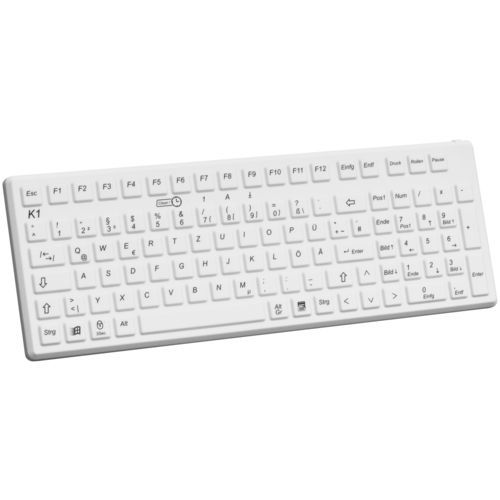 Teclado médico internacional - K1-MED - CURSOR CONTROLS - de caucho de silicona / USB / impermeable